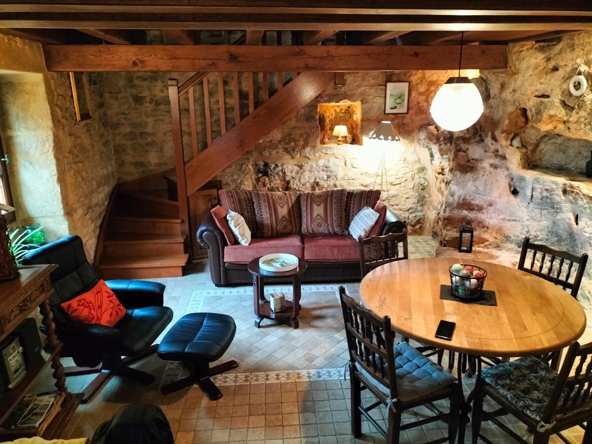 Charmante Maison Troglodyte Витрак Экстерьер фото